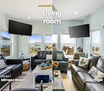 Mimosa Beach and Jolly Roger