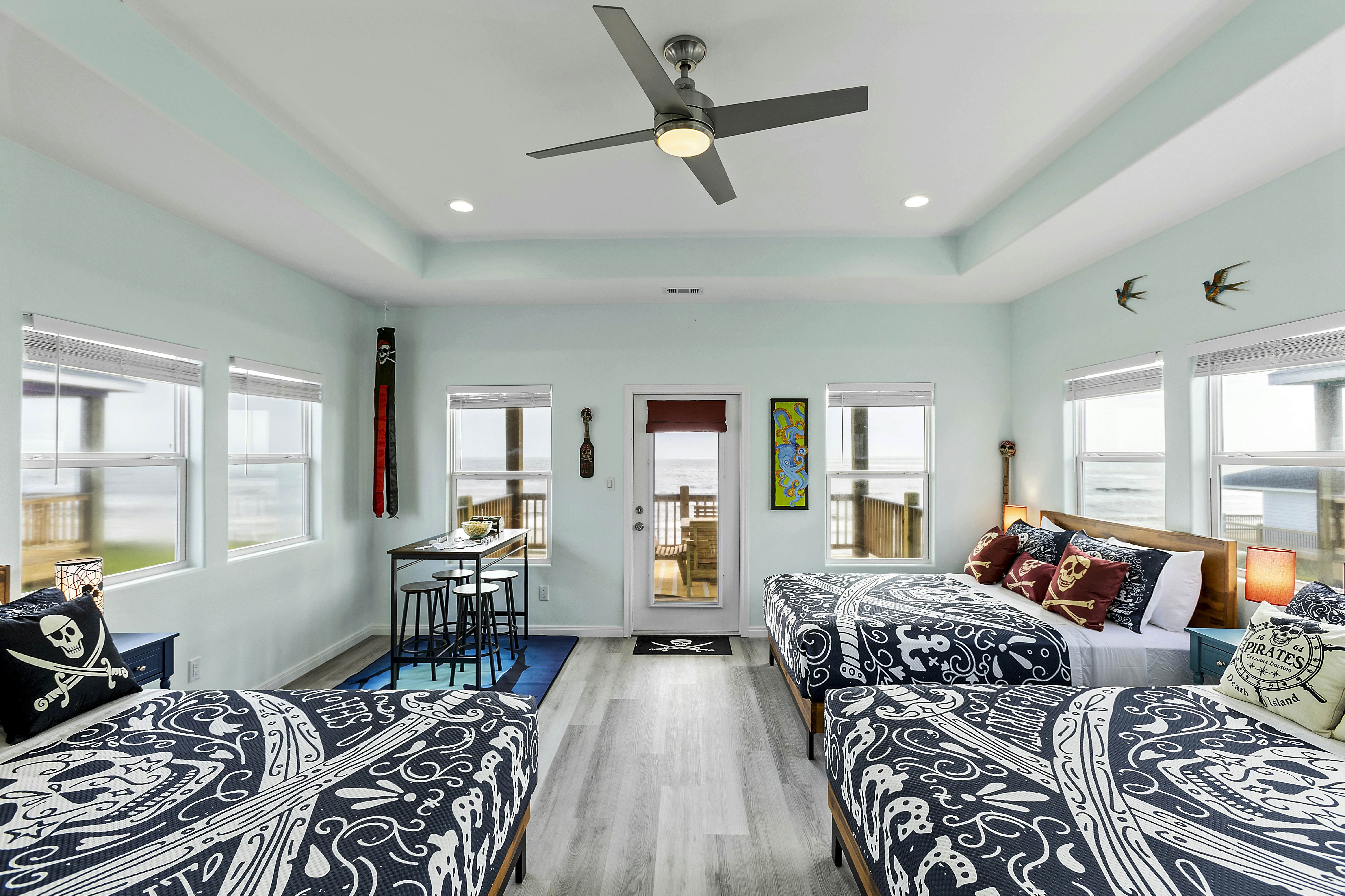 Sangria Sunset, Jolly Roger, and Mimosa Beach