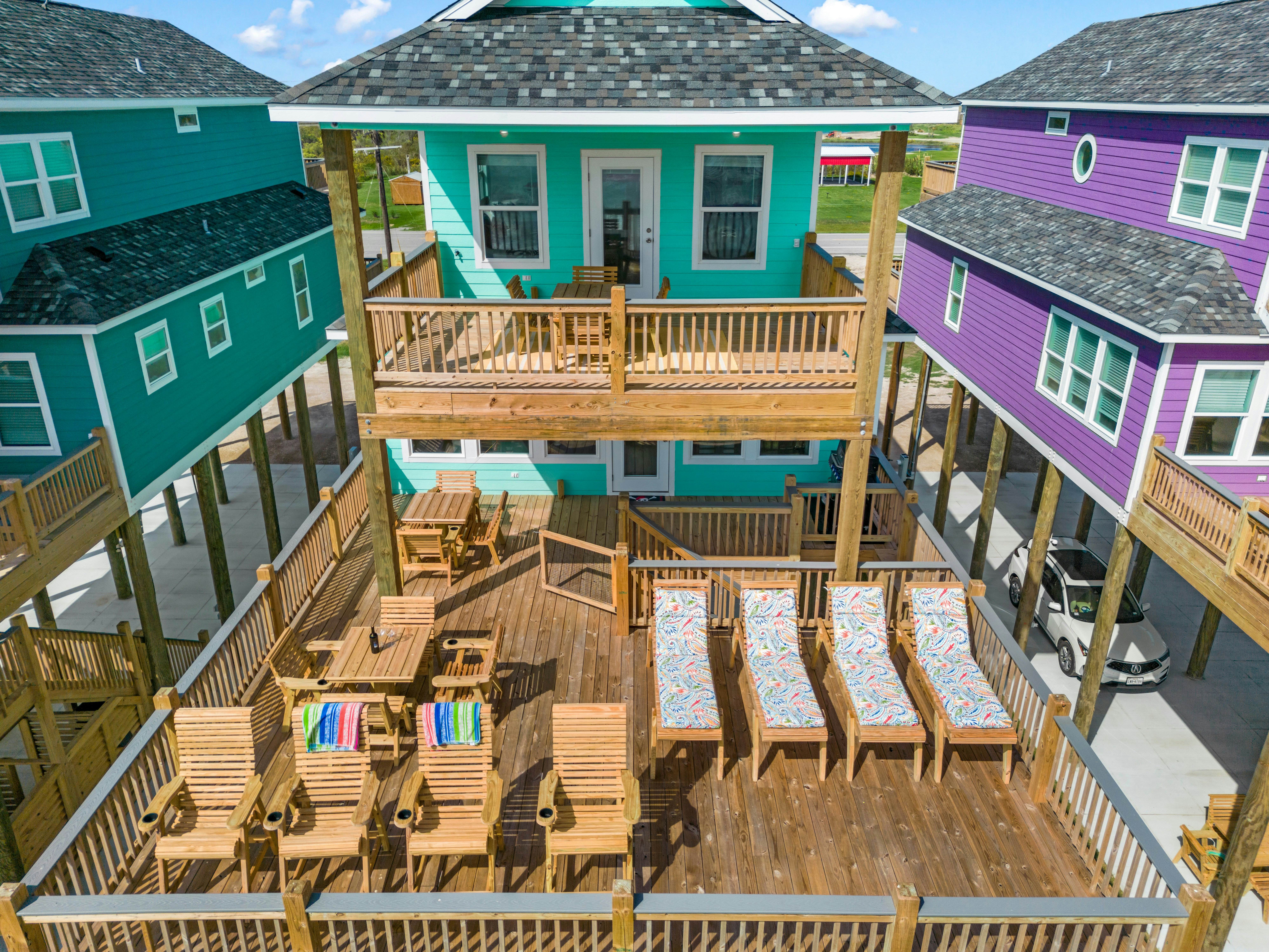 Sangria Sunset, Jolly Roger, and Mimosa Beach