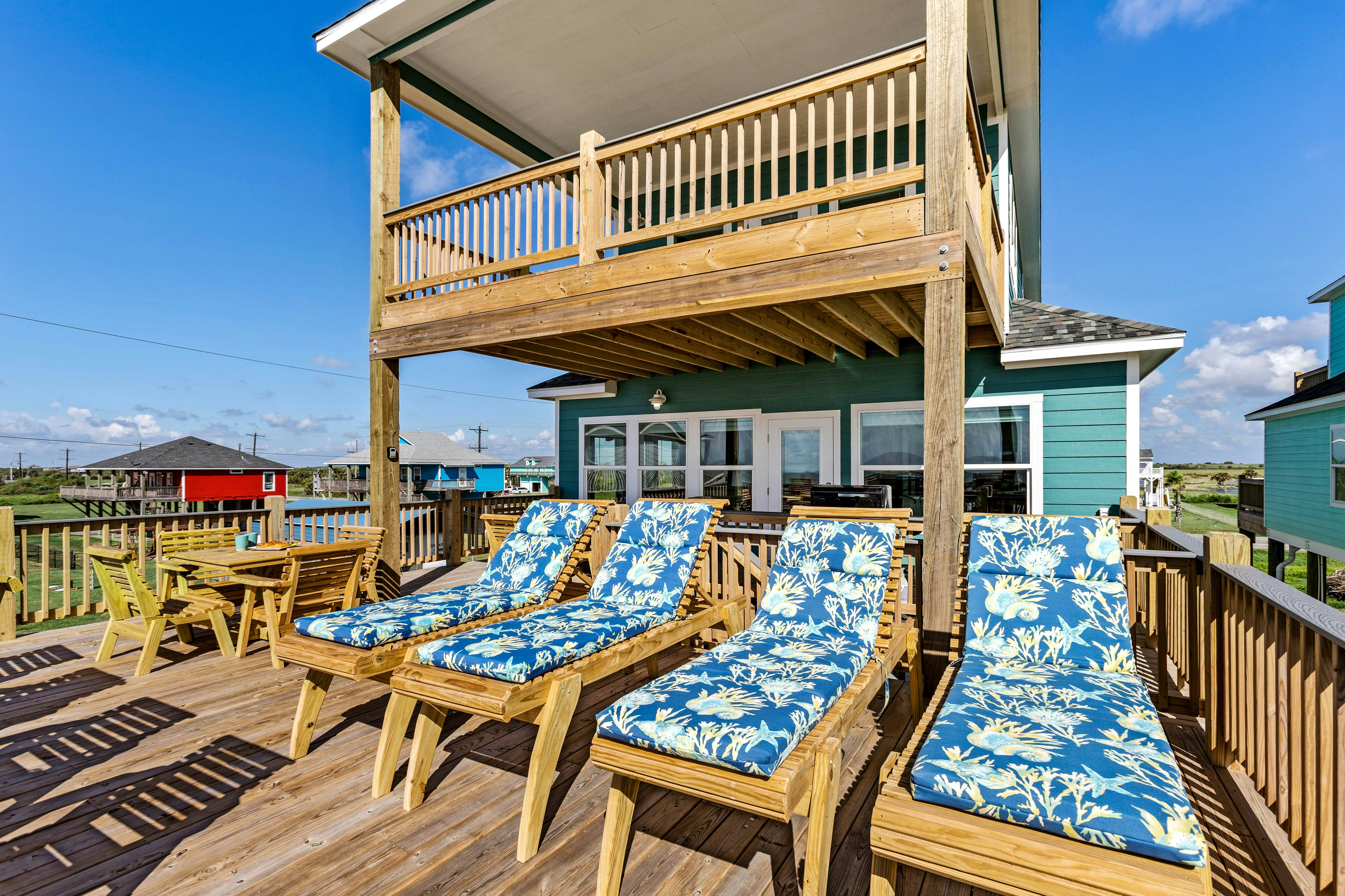 Sangria Sunset, Jolly Roger, and Mimosa Beach