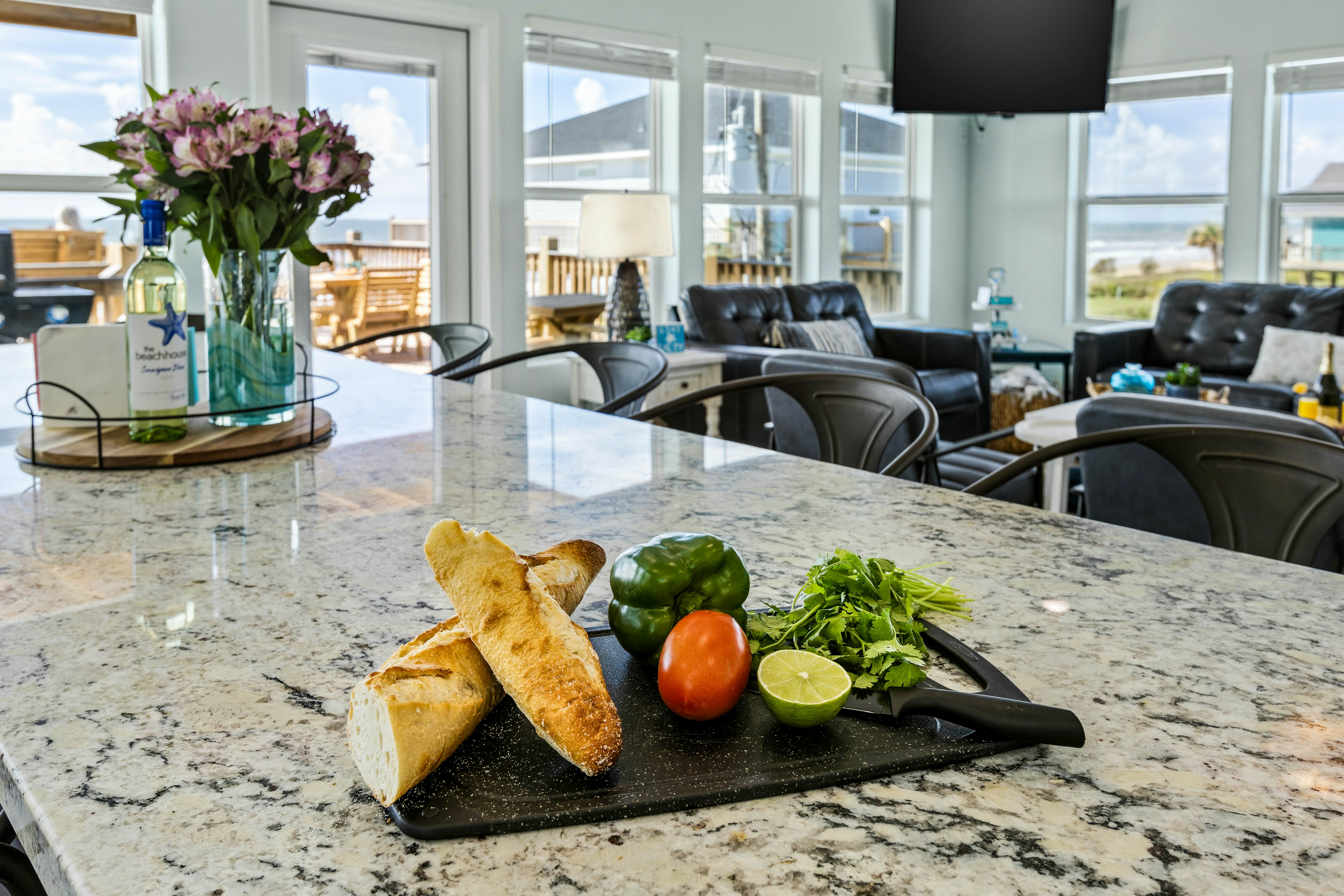 Sangria Sunset, Jolly Roger, and Mimosa Beach