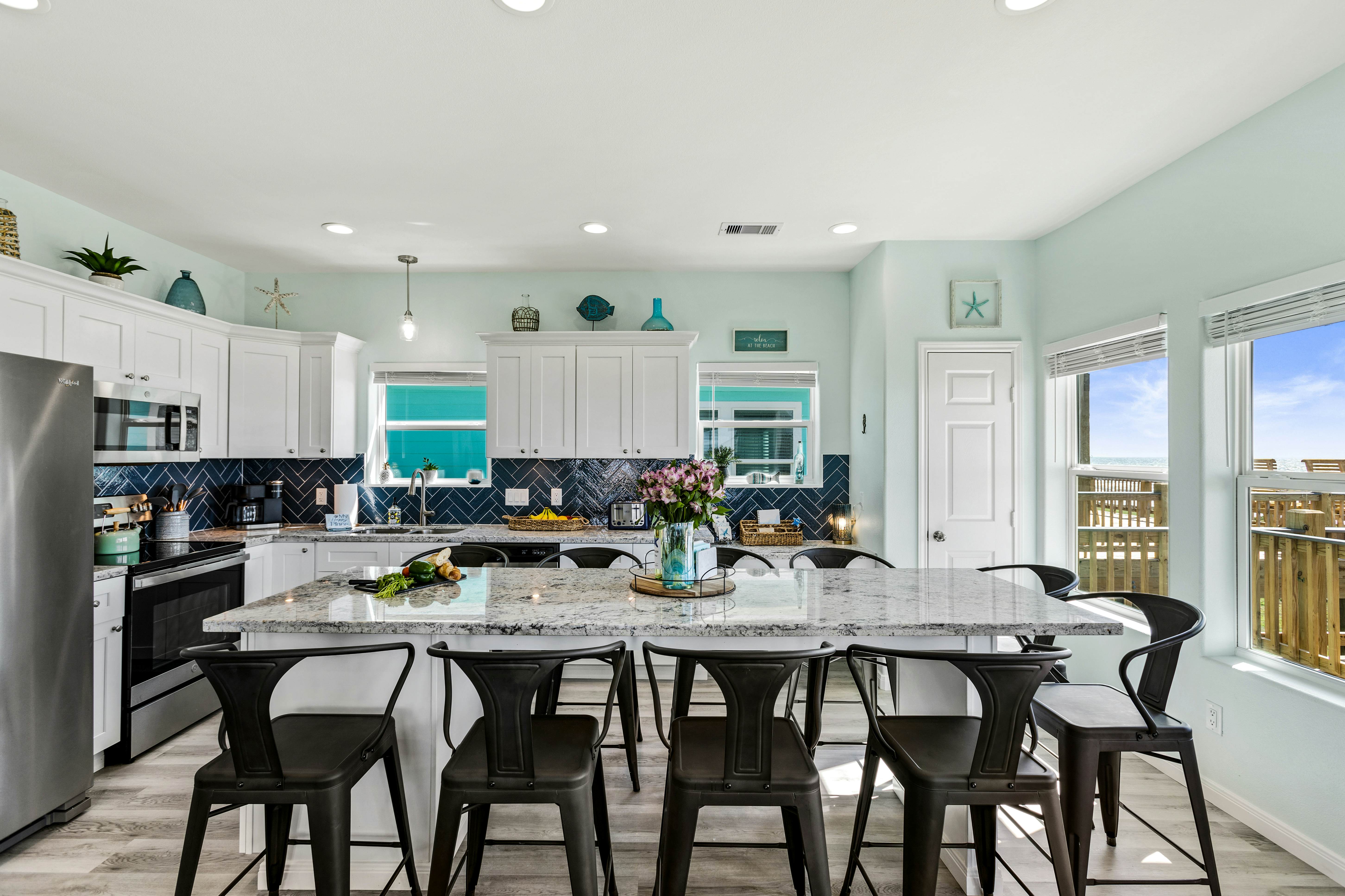 Sangria Sunset, Jolly Roger, and Mimosa Beach