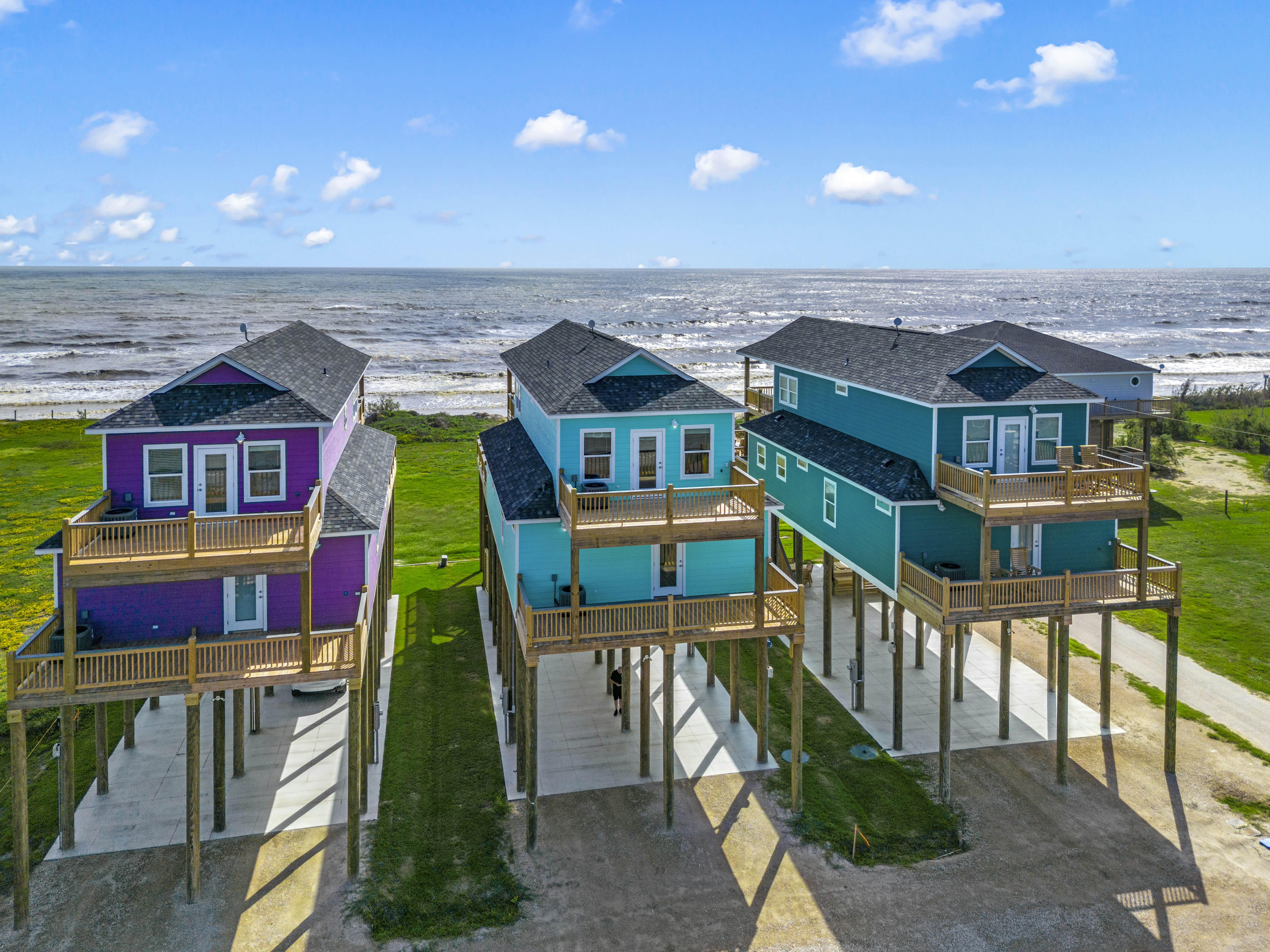 Sangria Sunset, Jolly Roger, and Mimosa Beach