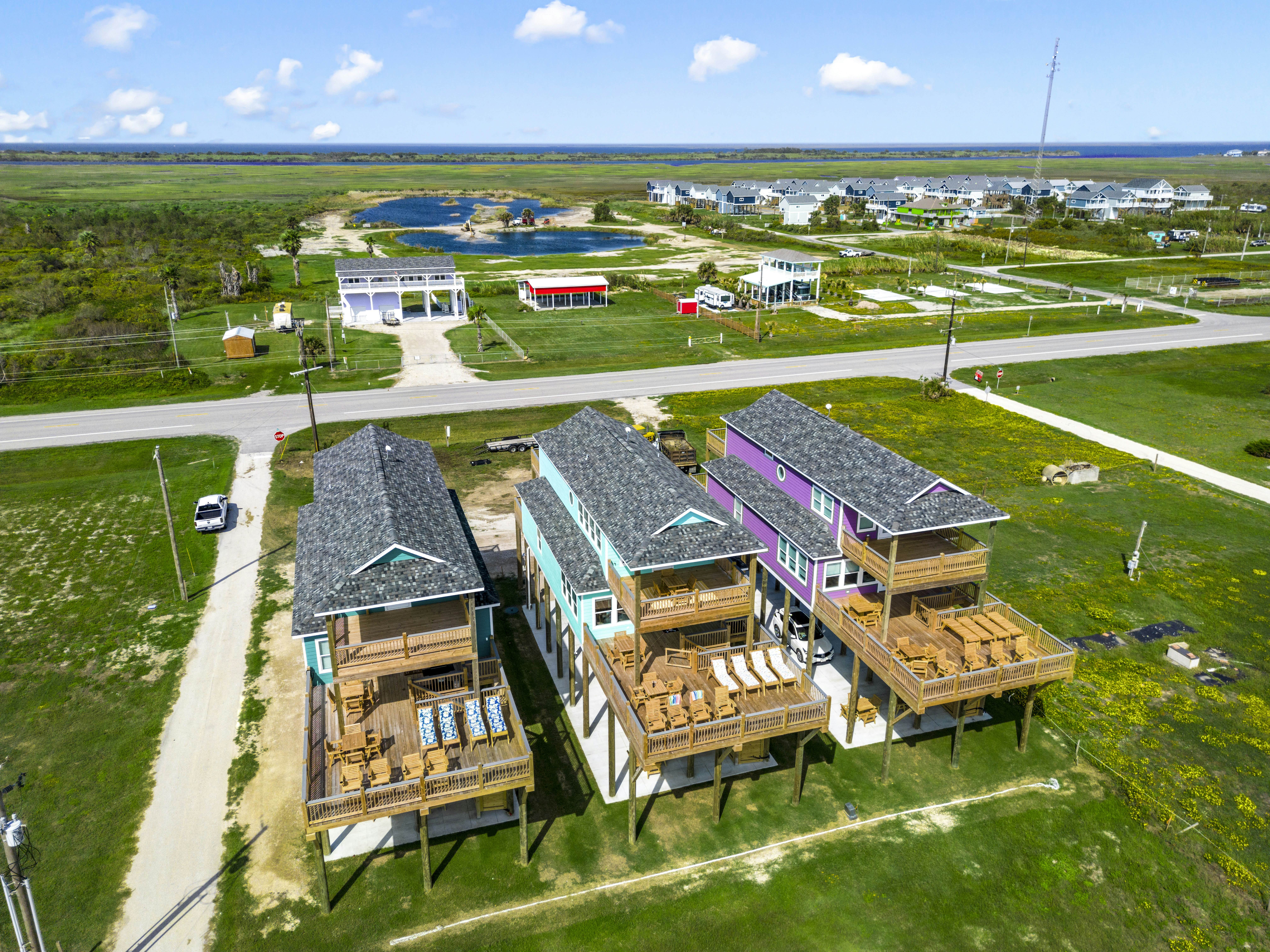 Sangria Sunset, Jolly Roger, and Mimosa Beach