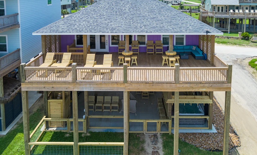 Luxury Beachfront Home w/ Hot Tub & Games