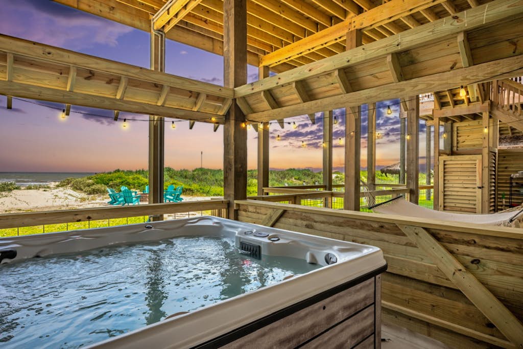 Luxury Beachfront Home w/ Hot Tub & Games