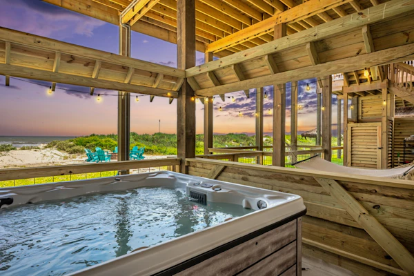 Luxury Beachfront Home w/ Hot Tub & Games