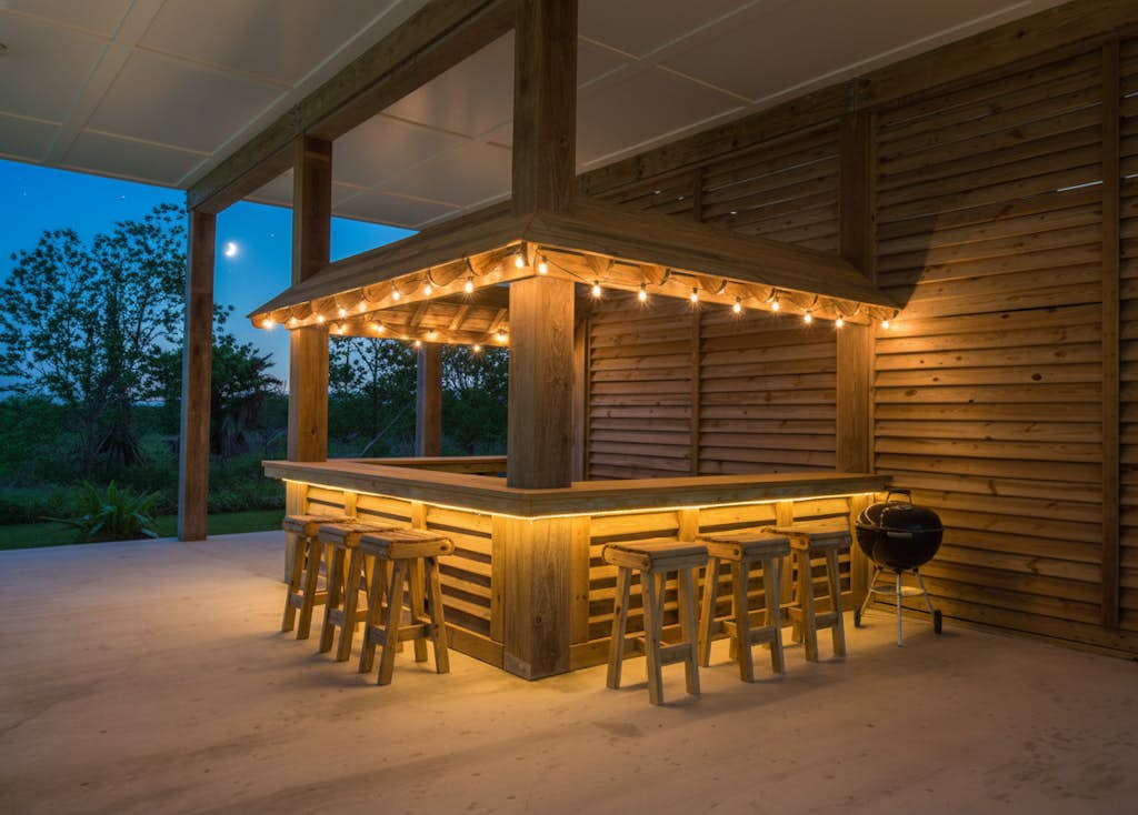 Steps to the Beach w/ Modern Interior & Tiki Bar