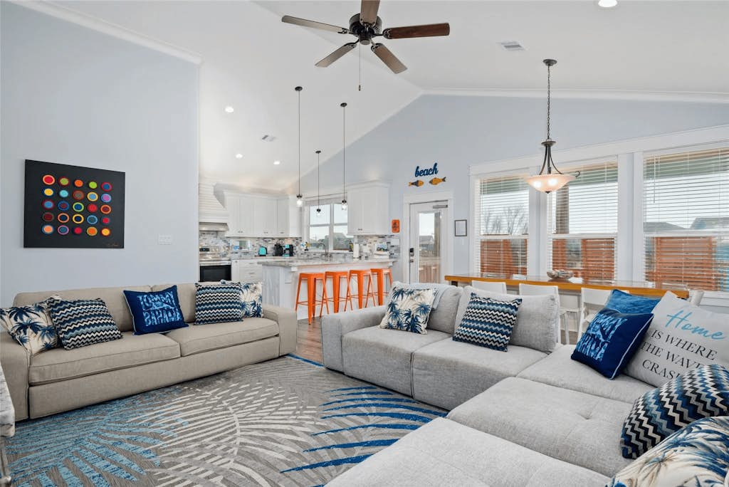 Steps to the Beach | Swing Deck, Tiki Bar, Fire Pit & Pet-Friendly