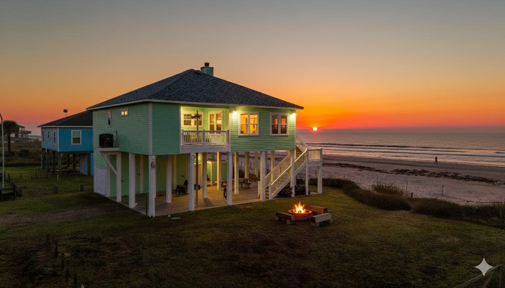Breathtaking Beachfront 3BR Cargo Lift, Fire pit