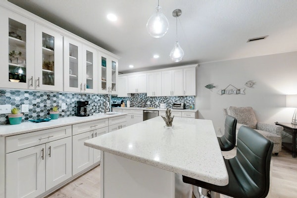 Lagoon Villa Home w/Private Patio, Serene Views, Great Location, & A/C - Dog OK