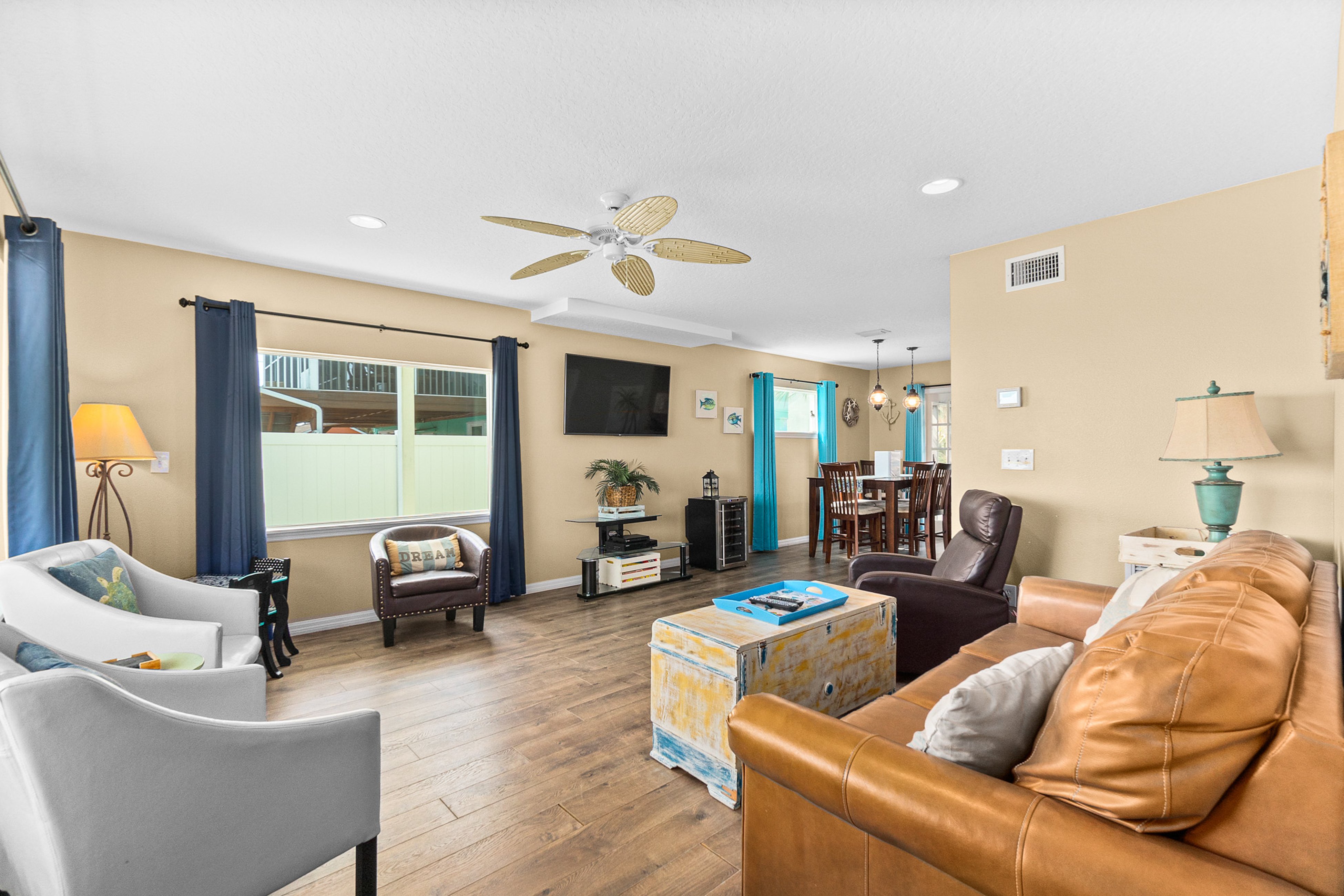 Renovated & dog-friendly Flagler Beach beauty with sweeping views, WiFi, & AC