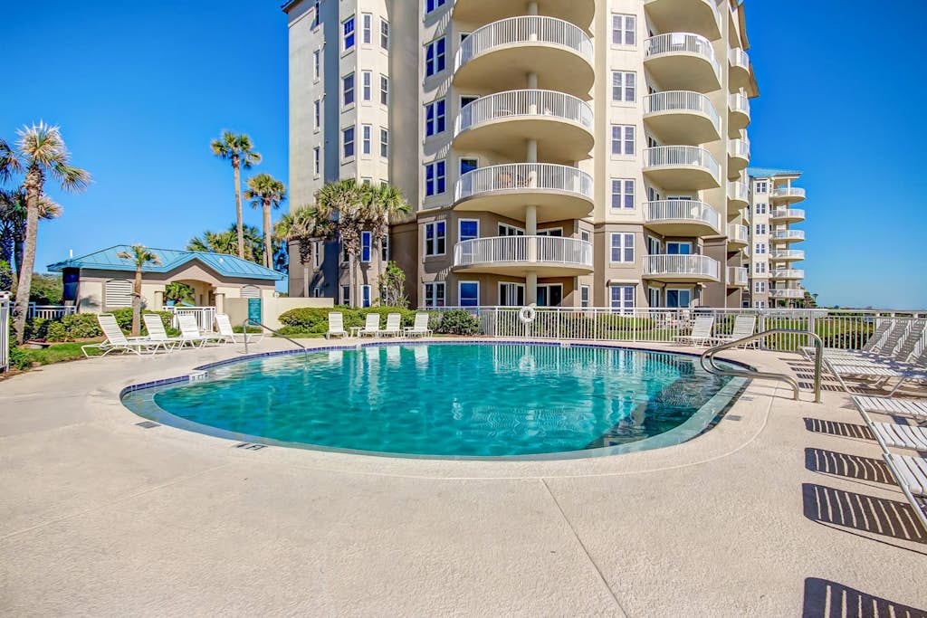 Luxurious oceanfront condo with private balcony,  2 pools, and beach access