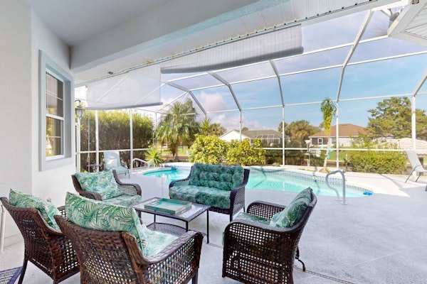 Canalfront Home with Private Pool, High-Speed WiFi, Central AC, and Dock!