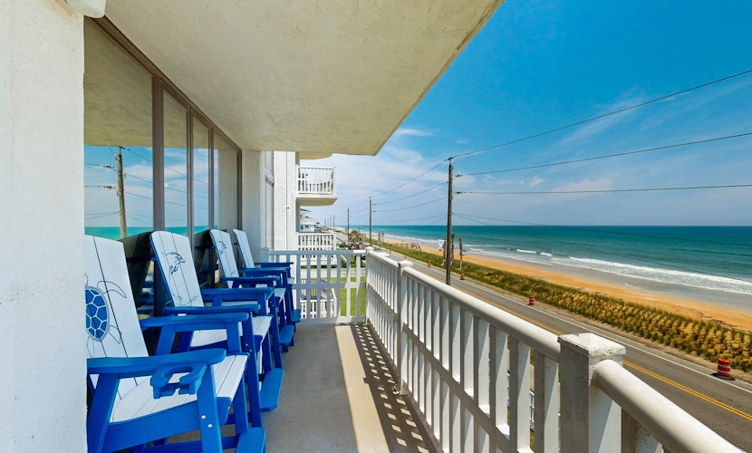 Right on the Shores, Apt 306 | Condo in Flagler Beach with pool & tennis access