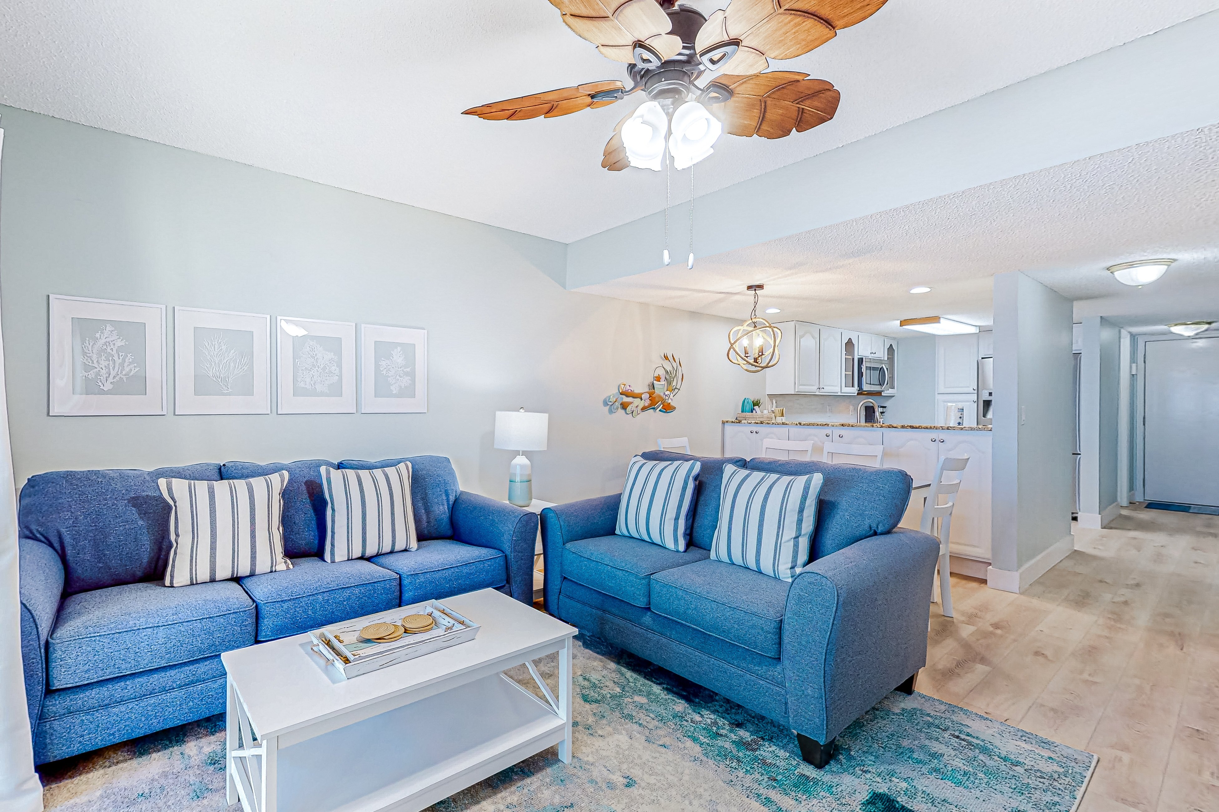 Oceanfront rental with amazing views, beach access, pools, tennis & pickleball