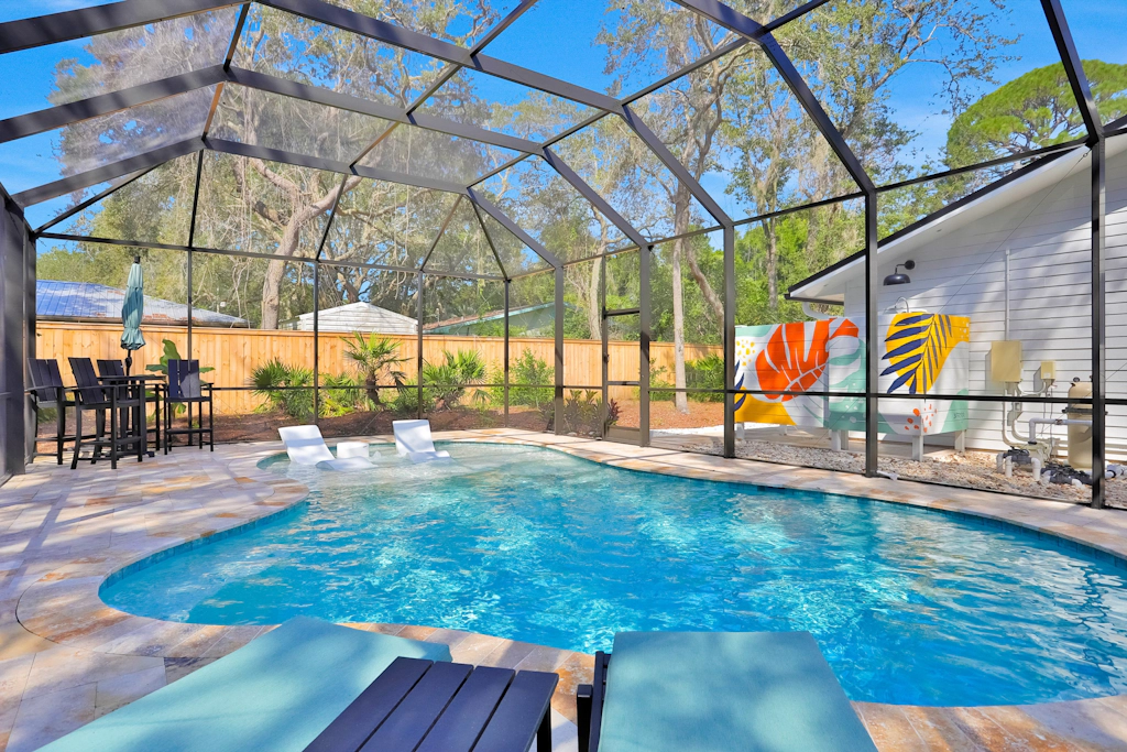 Garden Pool Paradise