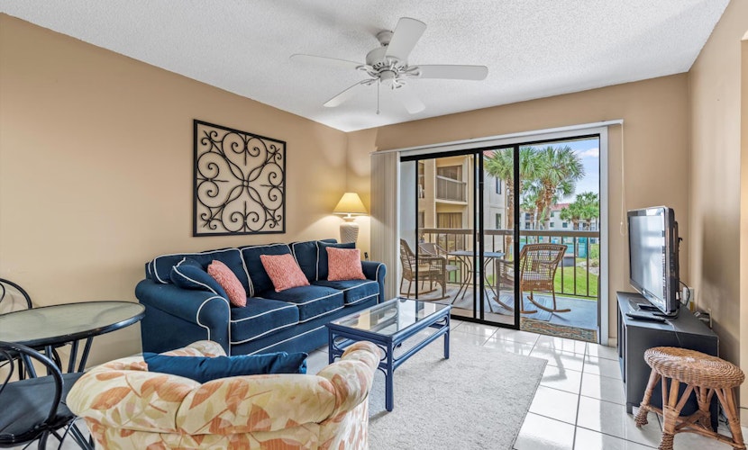 Spacious Condo with Private Balcony and Close Beach Access