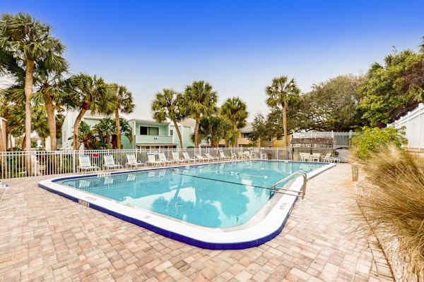 Spacious condo with 2 private balconies, beach access and pool