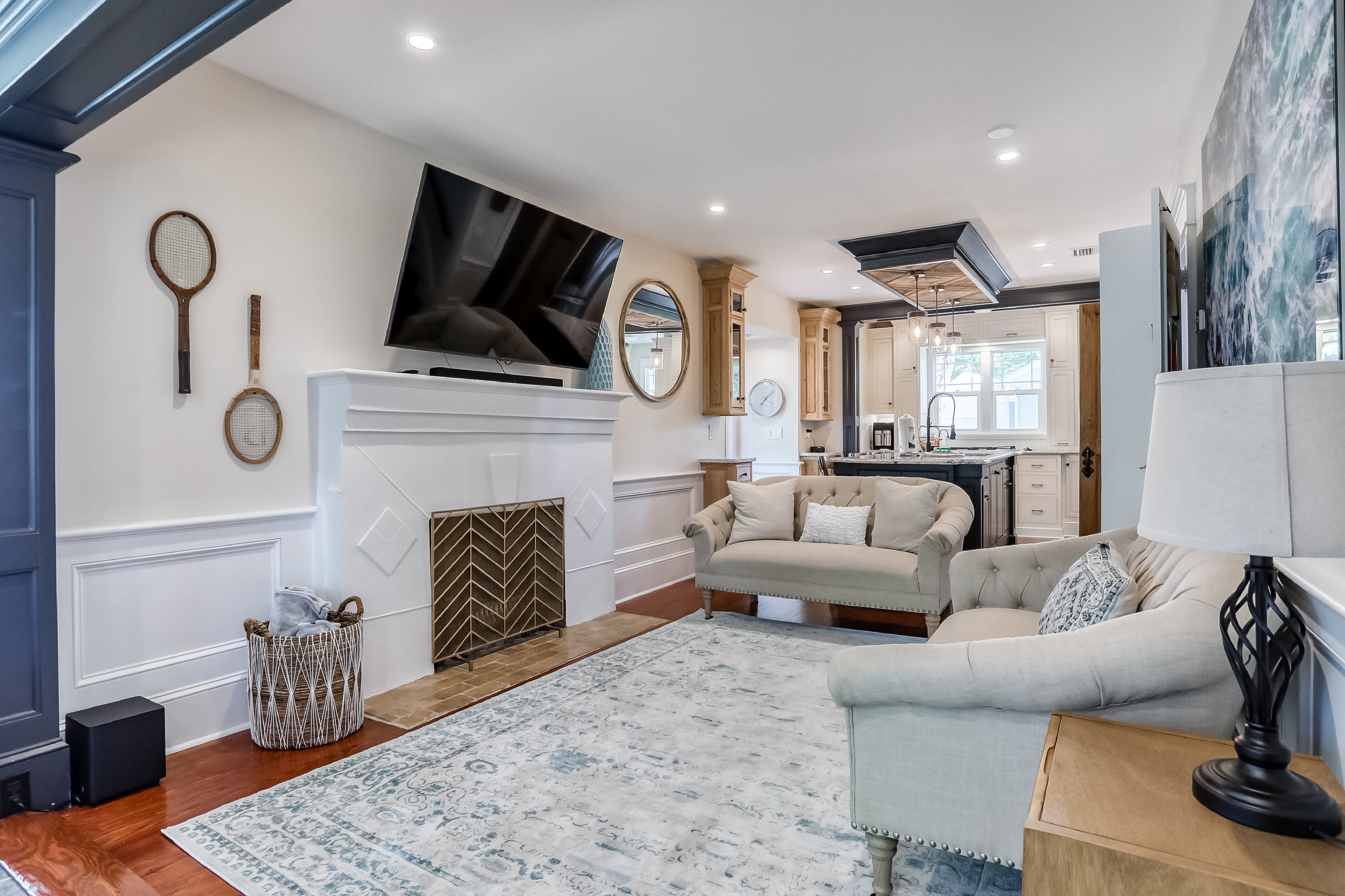 Extraordinary Old Florida home with designer interior & backyard treehouse