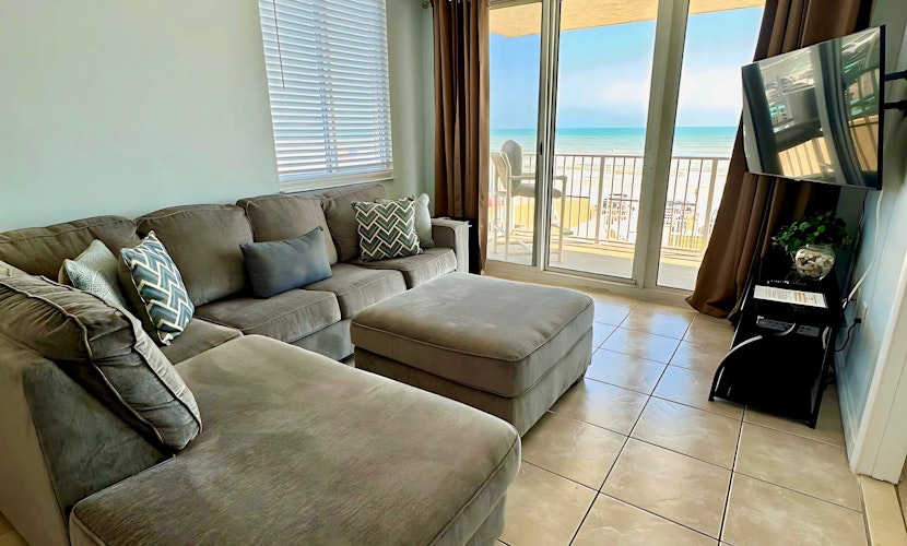 OceanFront Condo - Pool, BBQ, Steps from Flagler Ave