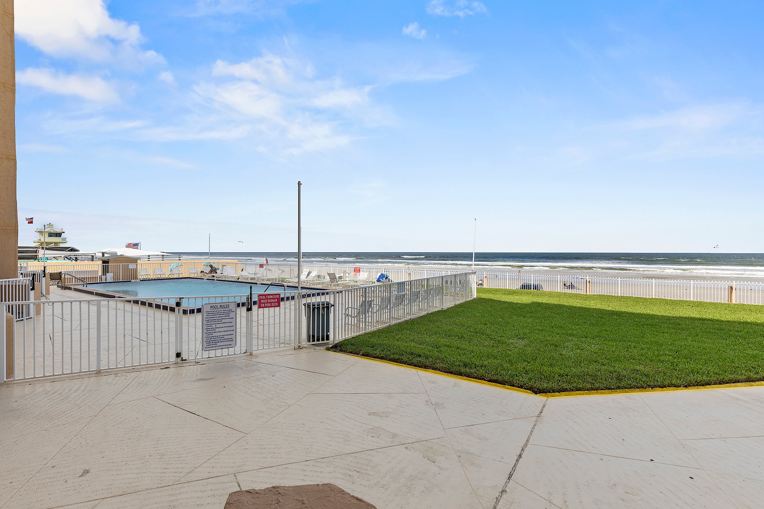 Oceanfront Condo at Oceania Beach Club - Pool, Balcony, Sleeps 6, Walk to Flagler Ave!