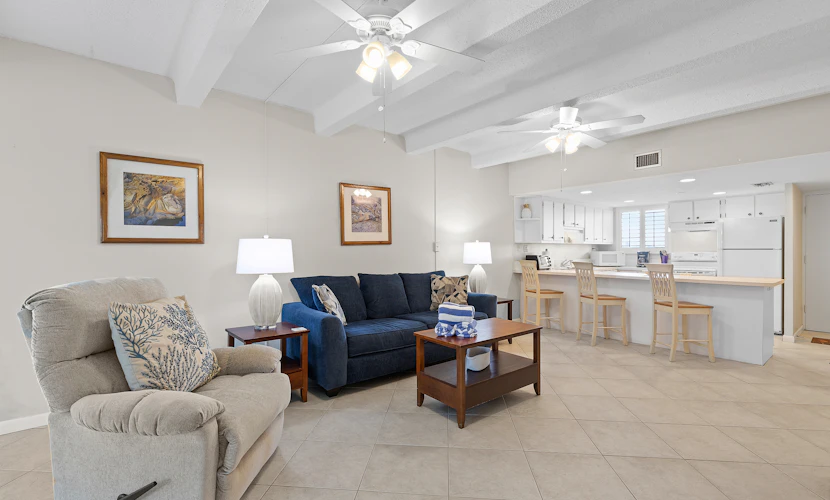 Steps to Sand 🌊 Ground Floor Condo in Quiet Oceanfront Community