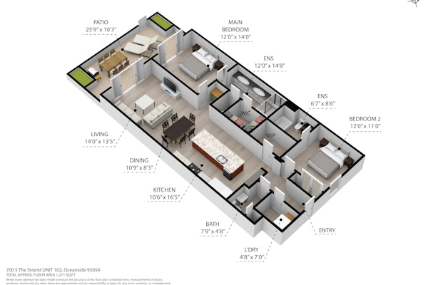 Oceanside Escape Oceanside 700S-102