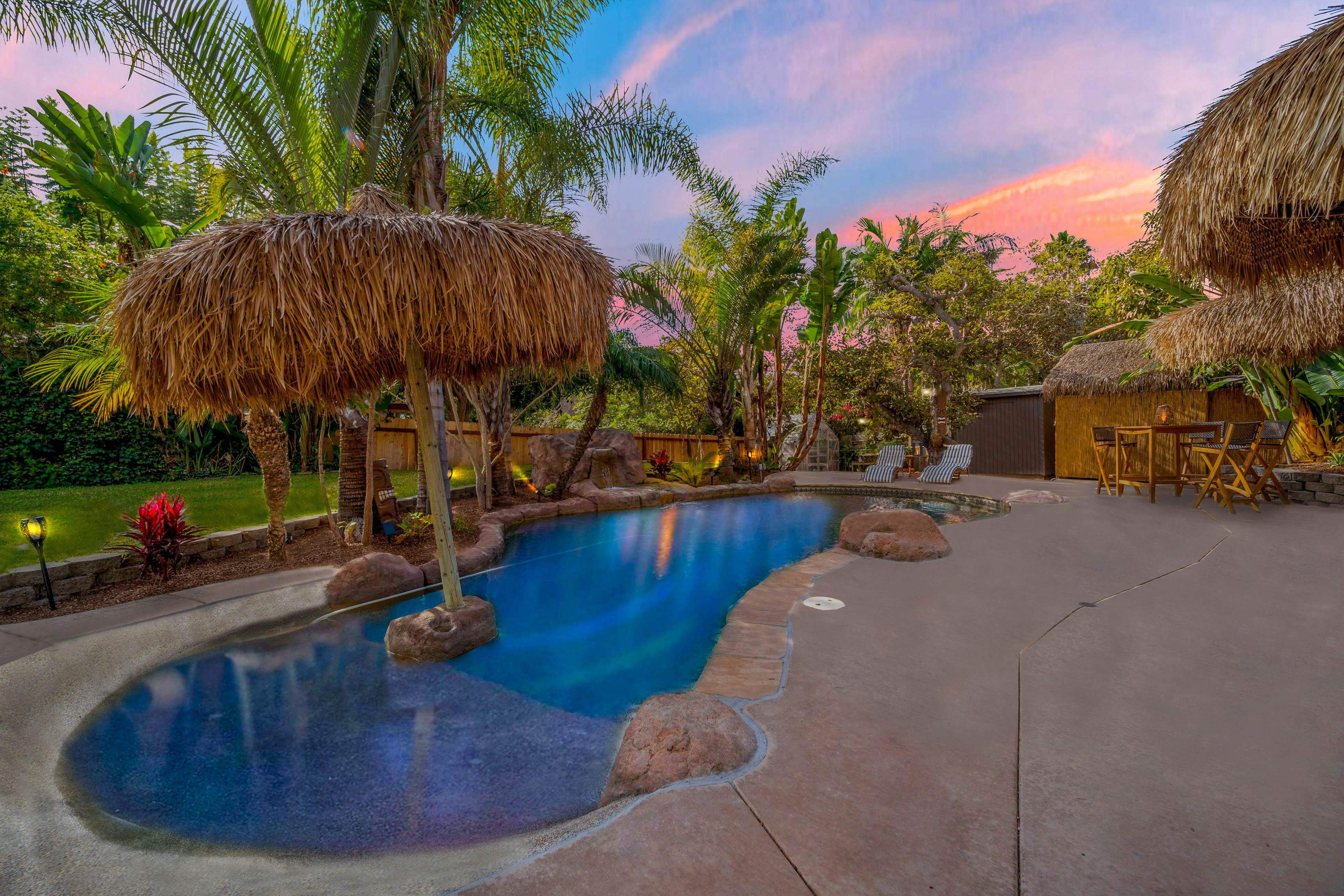 Tropical Island Oasis