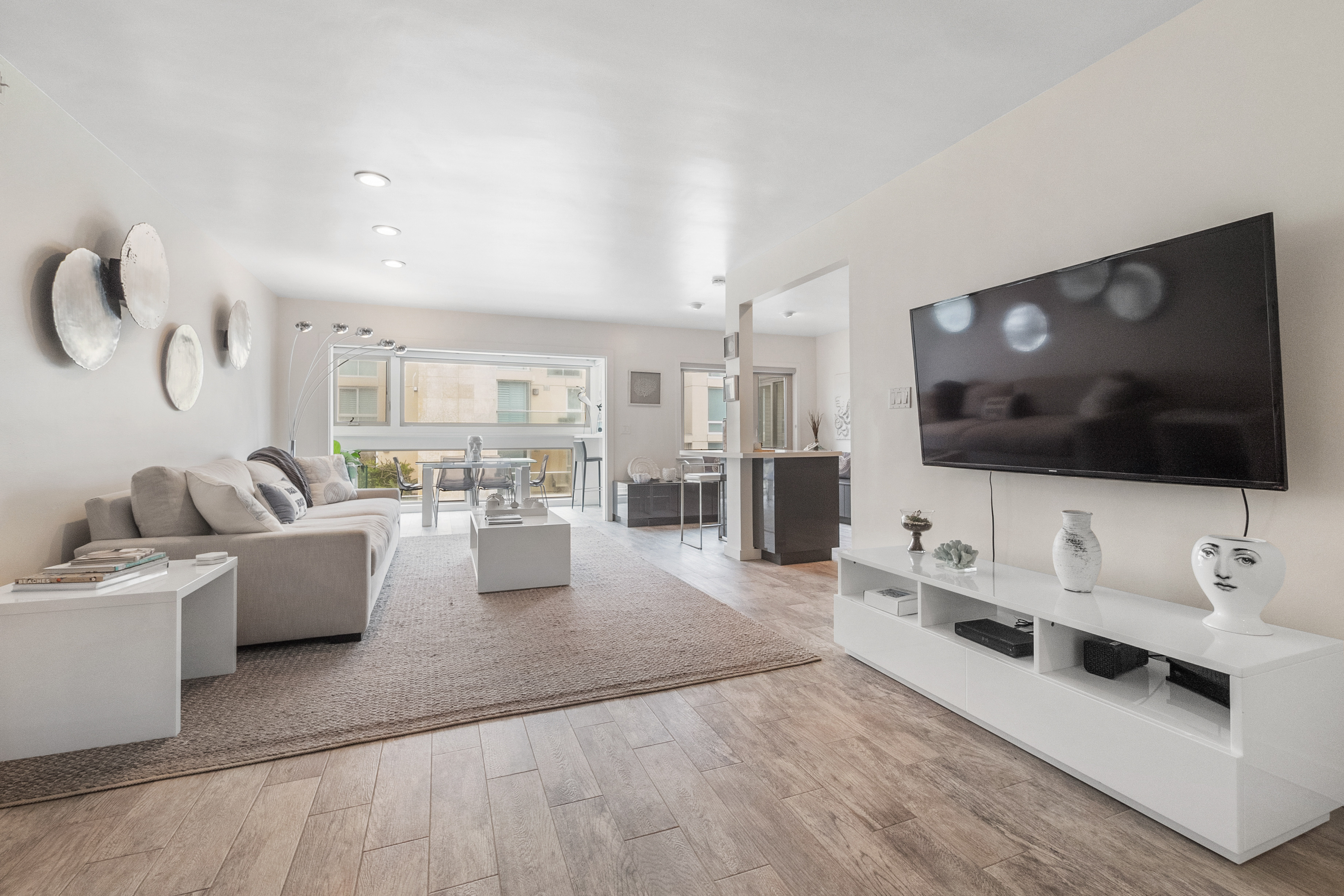 Beachfront Oasis Modern condo right on the beach with ocean views - 30-Night Minimum