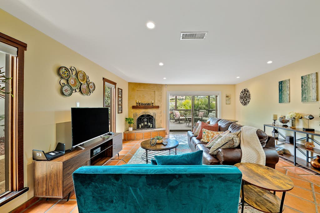 Canyon Palms Spanish-style home