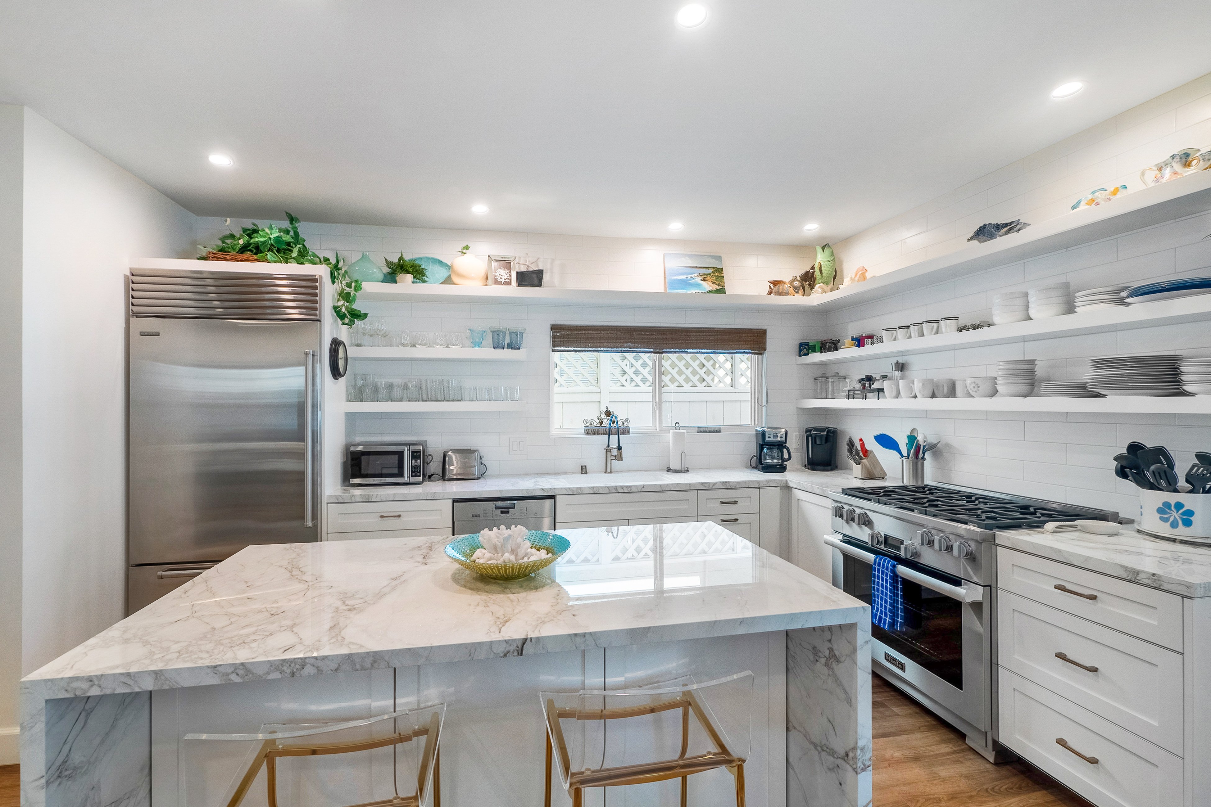 Pearl of Sea Lane Pristine Beach House w/ Ocean Views, a Private Hot Tub, Free WiFi, & Central A/C