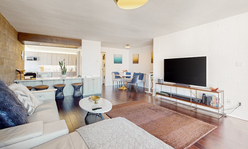 Seaside Serenity Haven Fully remodeled condo in the village w/ocean view balcony - 30-Night Minimum