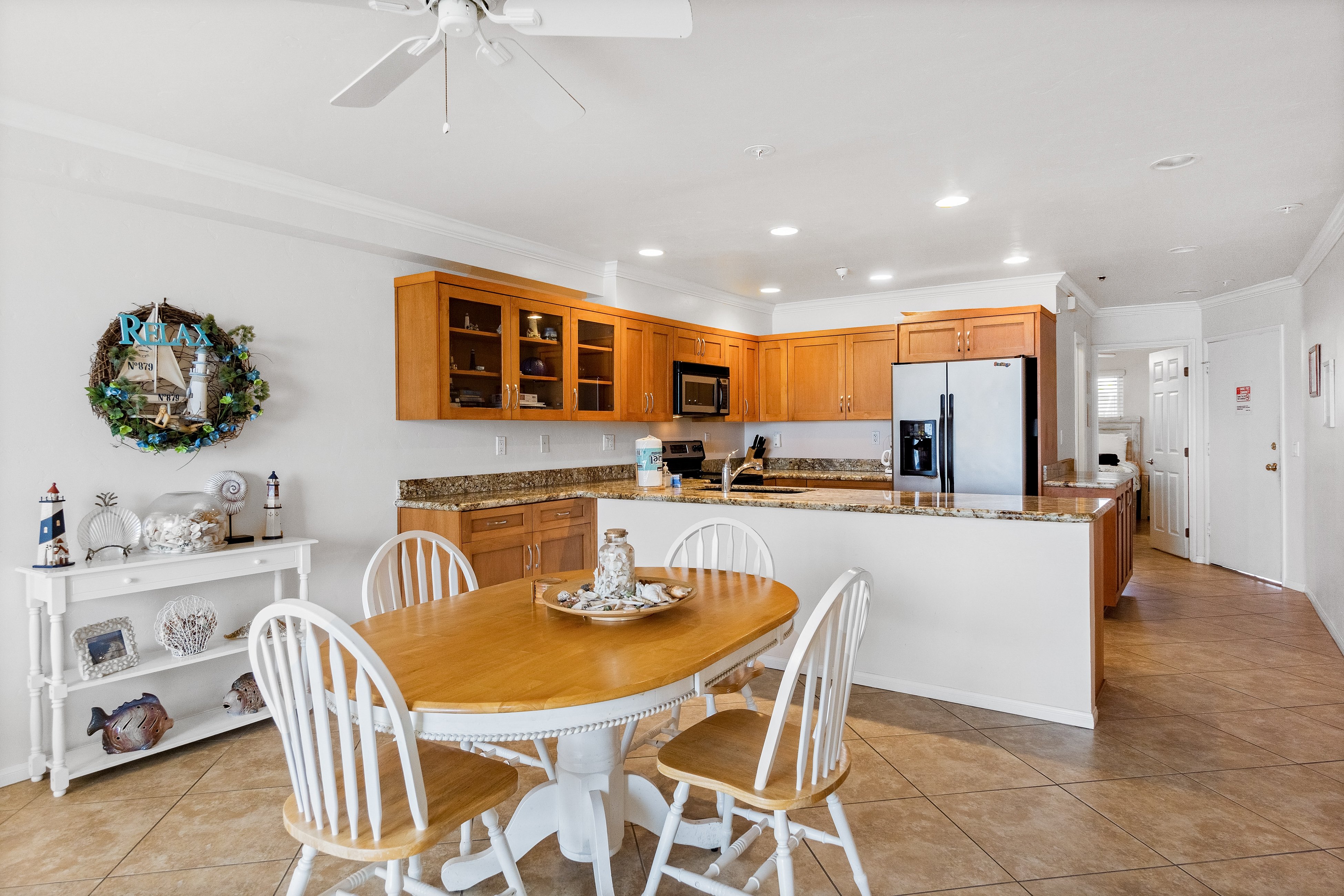 Seashell Serenity Dog-friendly, beachfront condo with an outdoor pool & ocean view