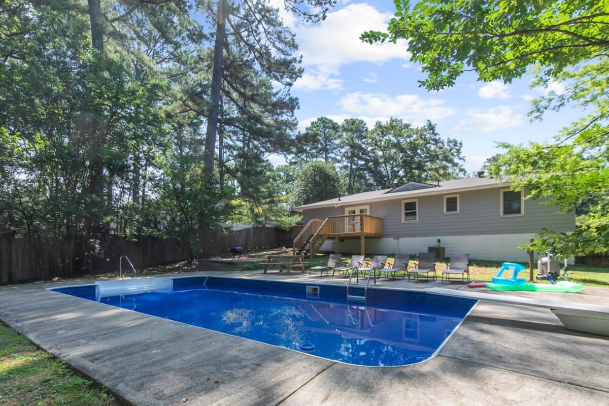 Fenced Yard with Private Pool! Close to Hospital