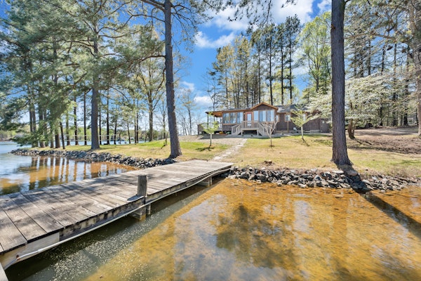 Lake Harmony - Lakefront Home w/ Private Dock, & Fire Pit