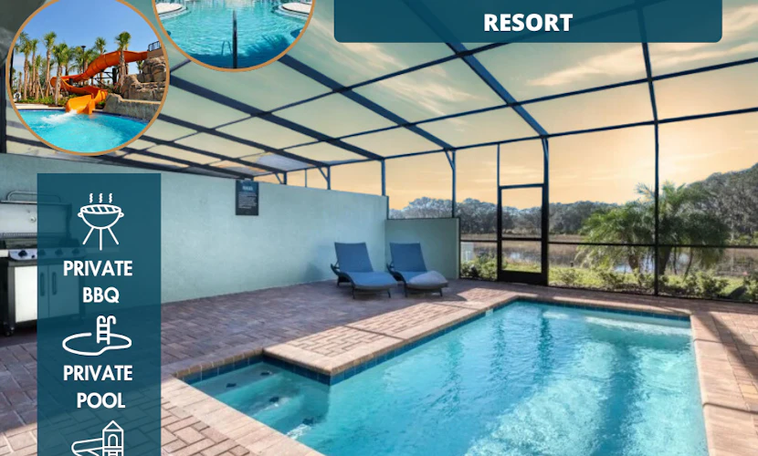 Spacious 5-Bedroom Villa with Private Pool in Davenport's Solterra Resort