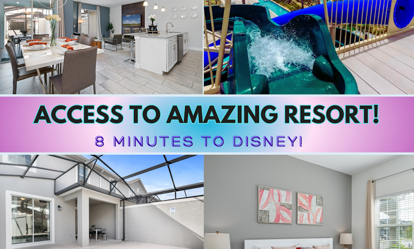 Really close to Disney! Sleeps 10