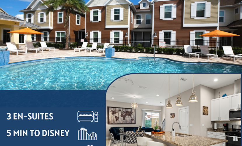 4 Bedrooms | 5 Min to Disney!
