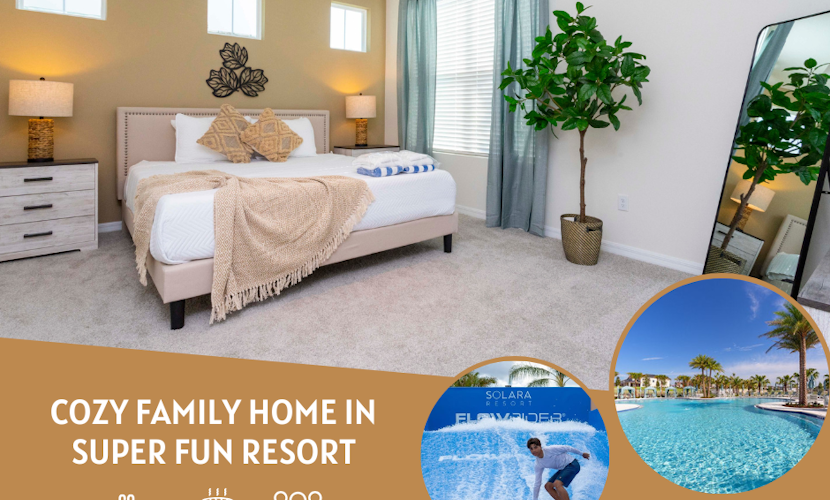 Relax in Style: Private Pool, Wave Surfing & More!