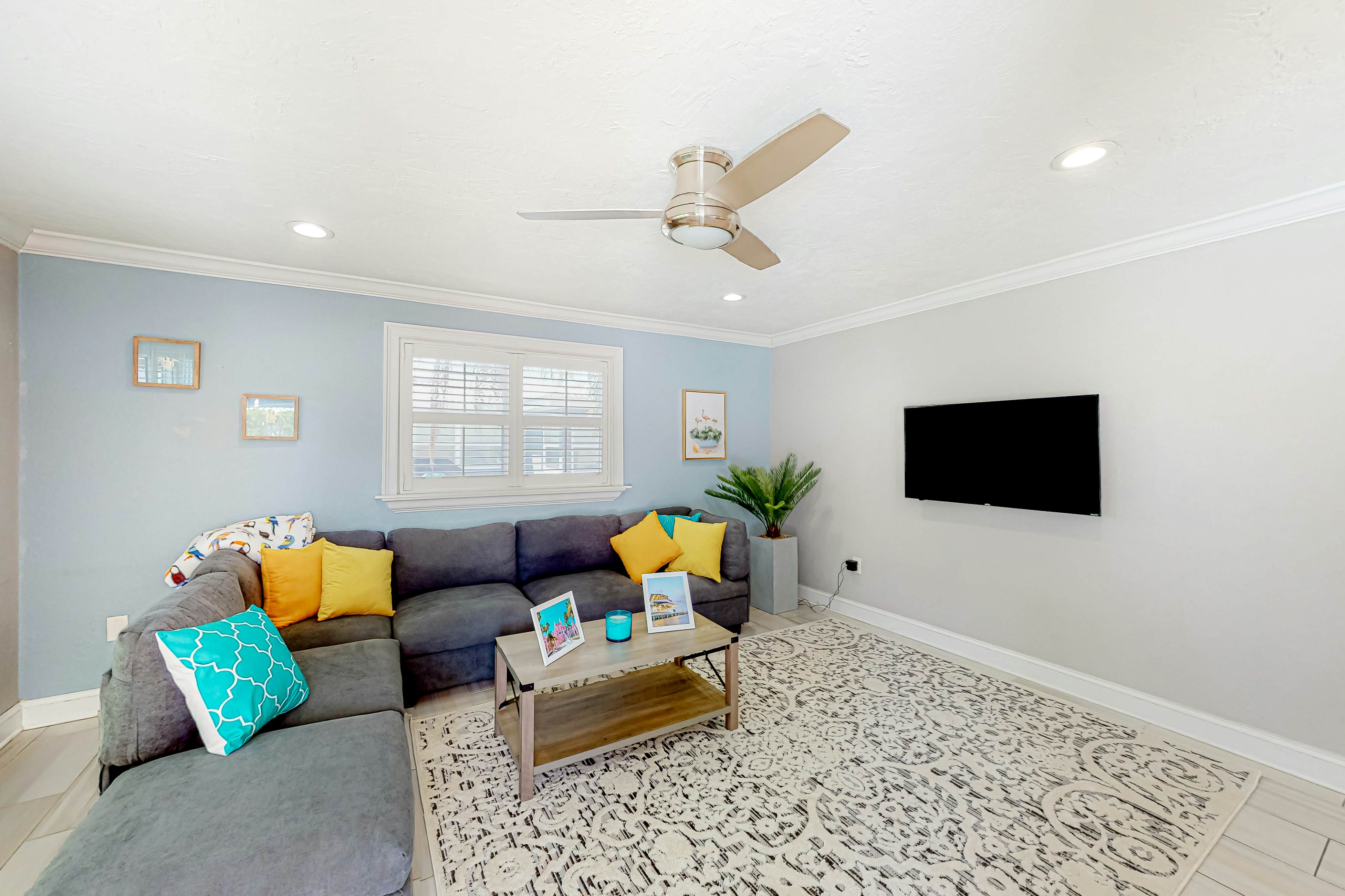 Dog-friendly home near beaches with private pool, enclosed backyard, grill, W/D