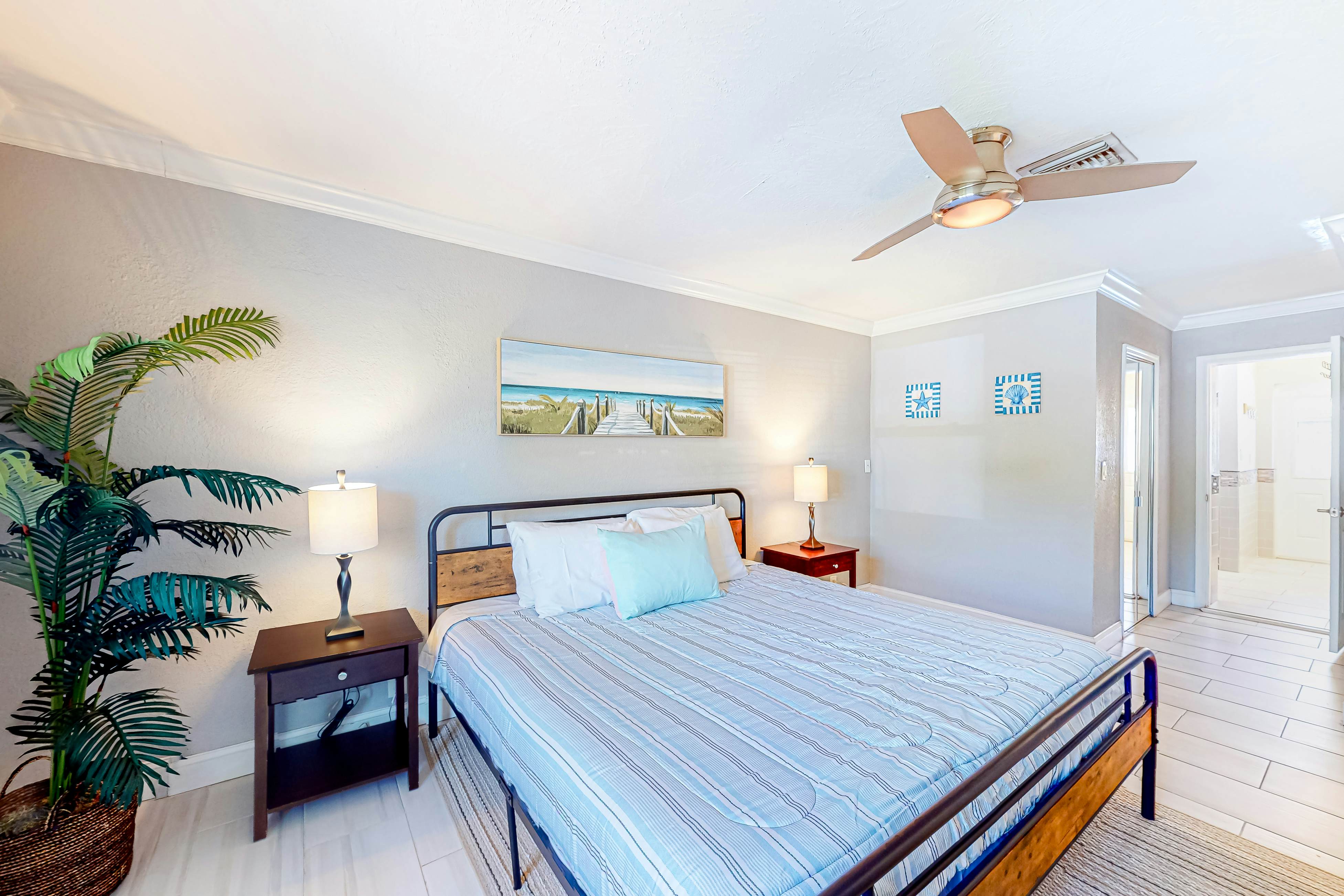 Dog-friendly home near beaches with private pool, enclosed backyard, grill, W/D