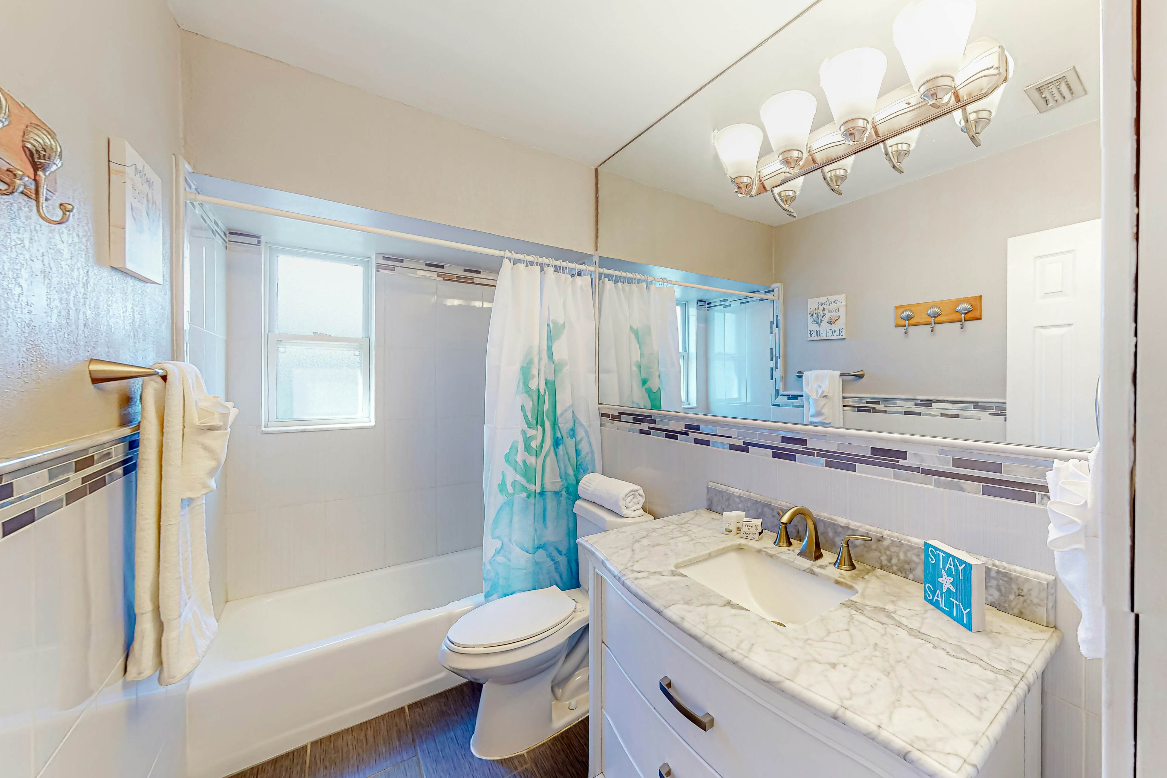 Dog-friendly home near beaches with private pool, enclosed backyard, grill, W/D