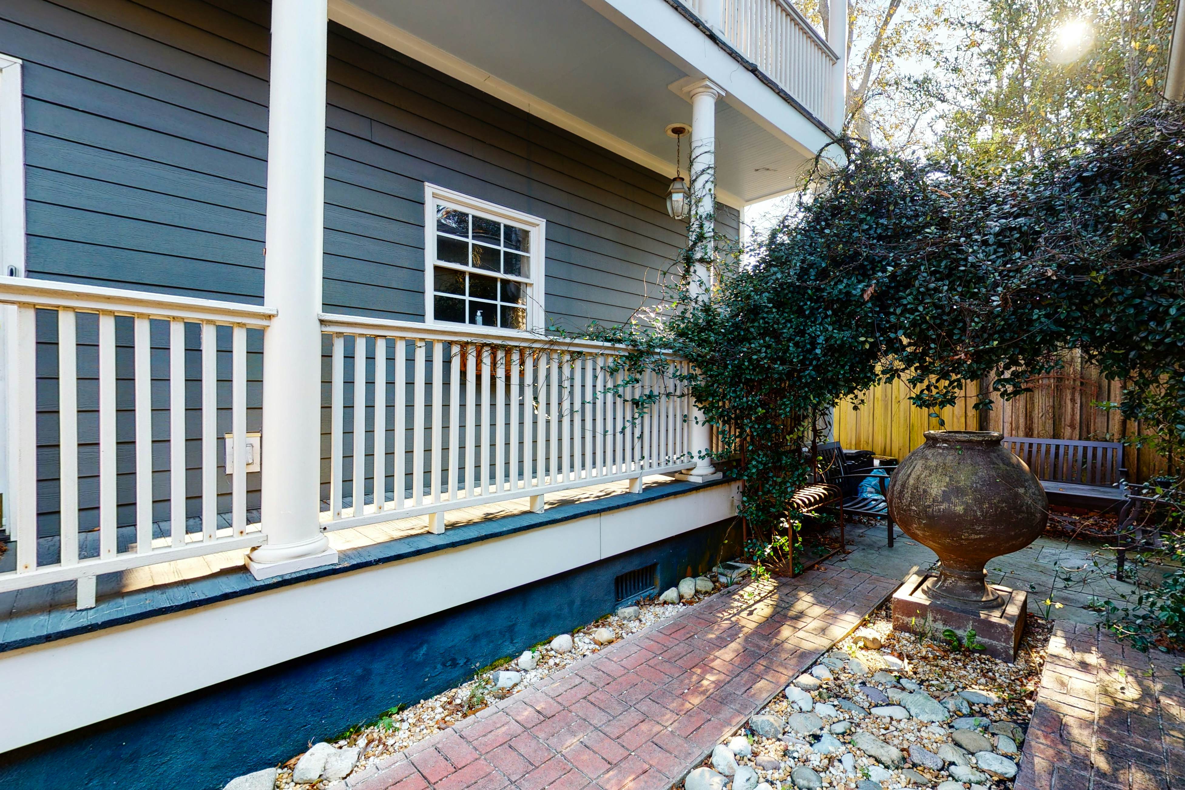 North Central, 30-Day Rental Home w/Double Porches, Garden Patio, and Free WiFi