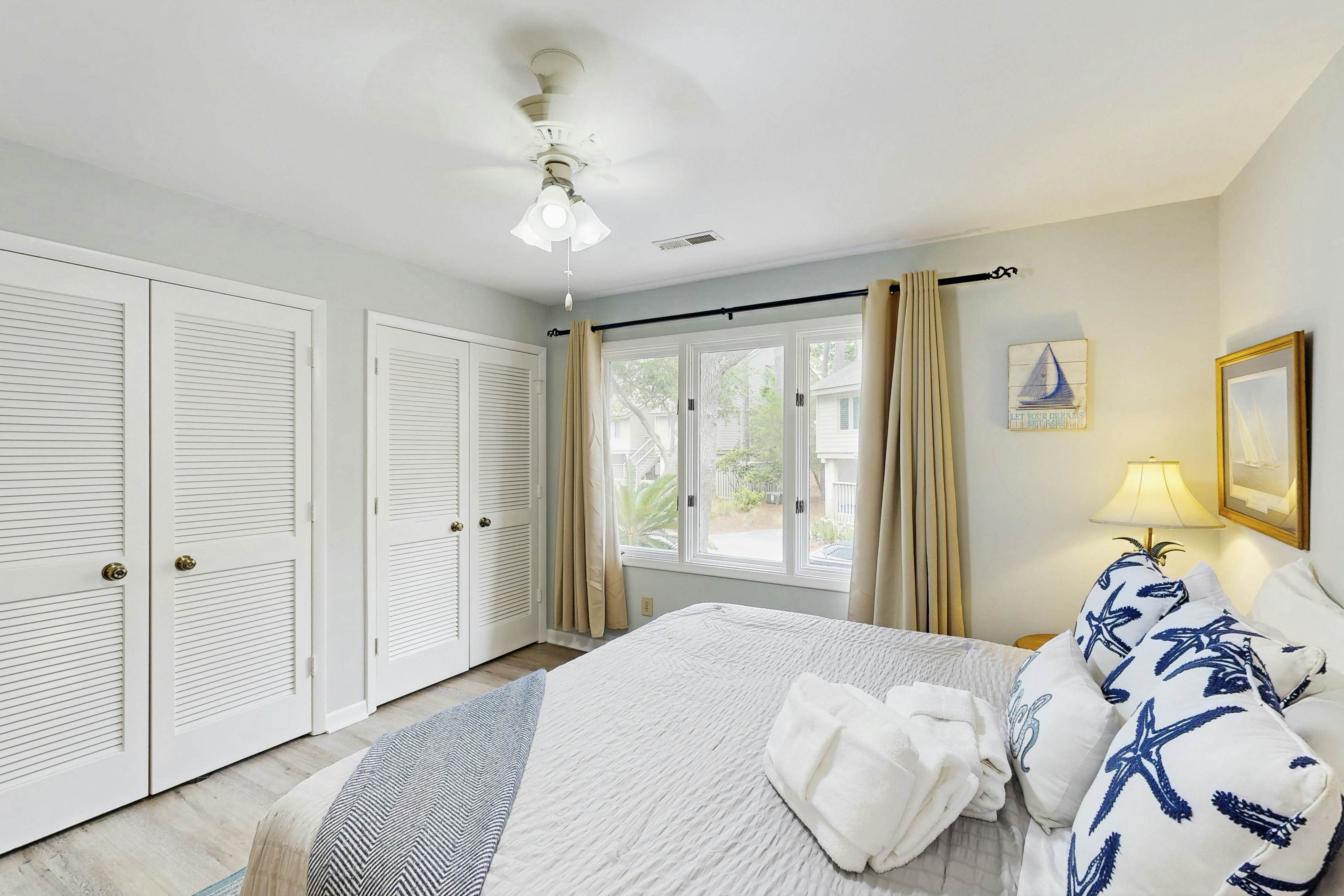 Dog-friendly, riverfront condo w/ shared pool plus access to tennis & gym