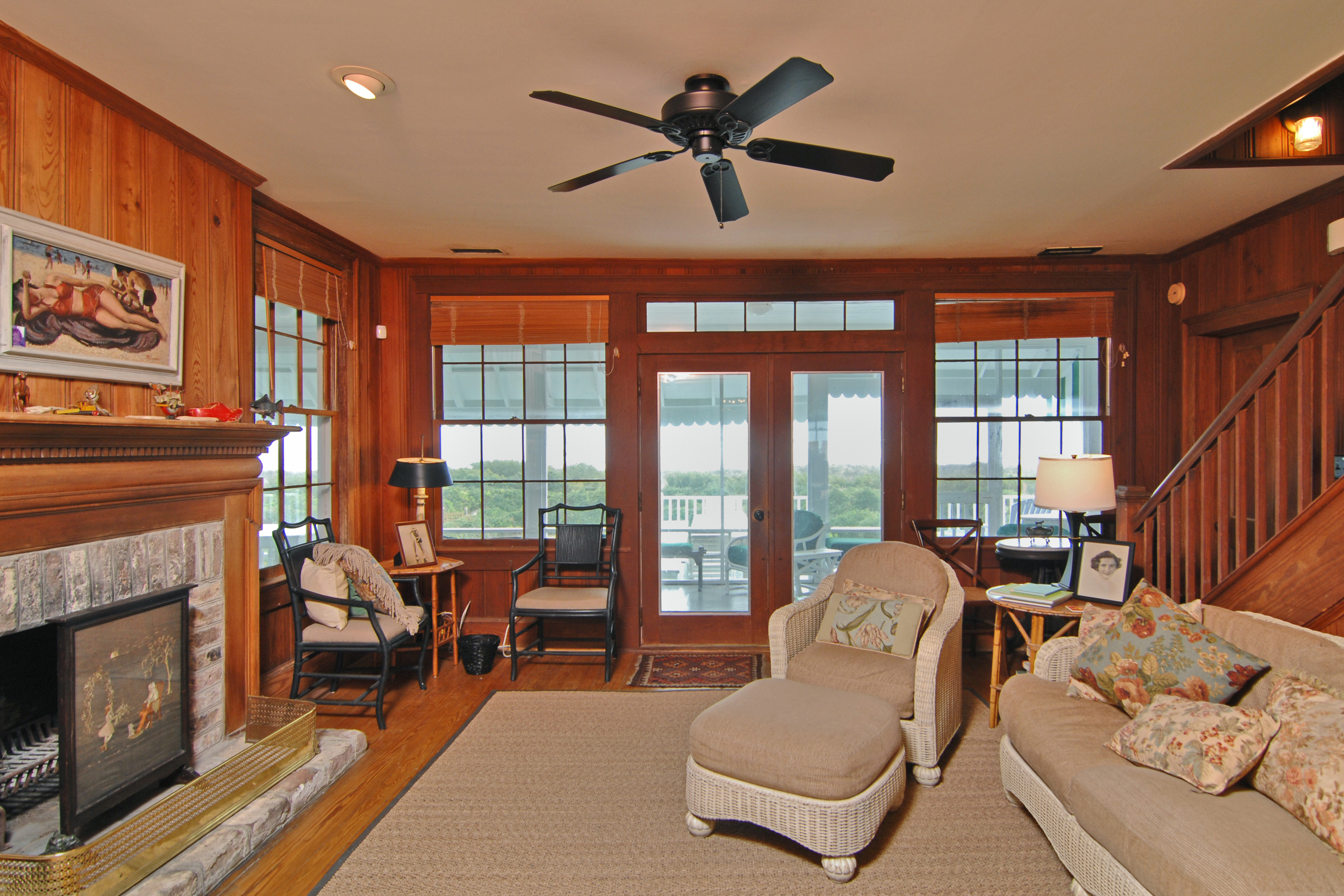 Beachfront home with grill and private dune path - short-term rental