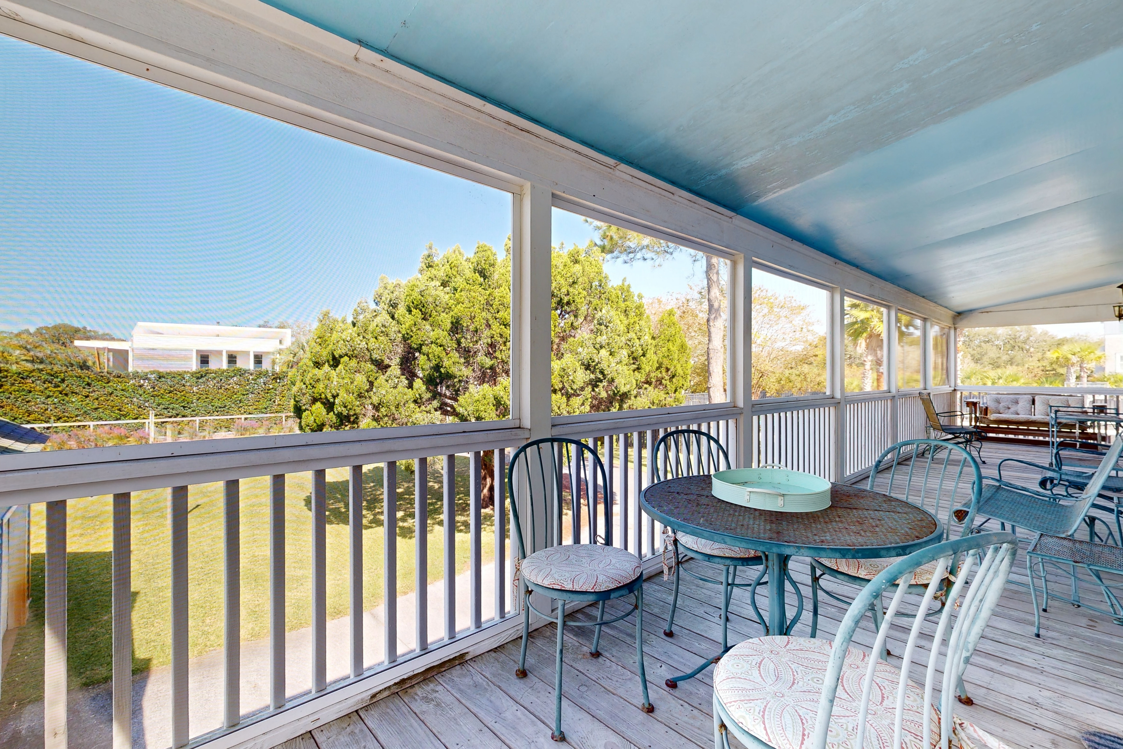 Charming 2,704 Square Foot Beach Home with Balconies & Lush Yard