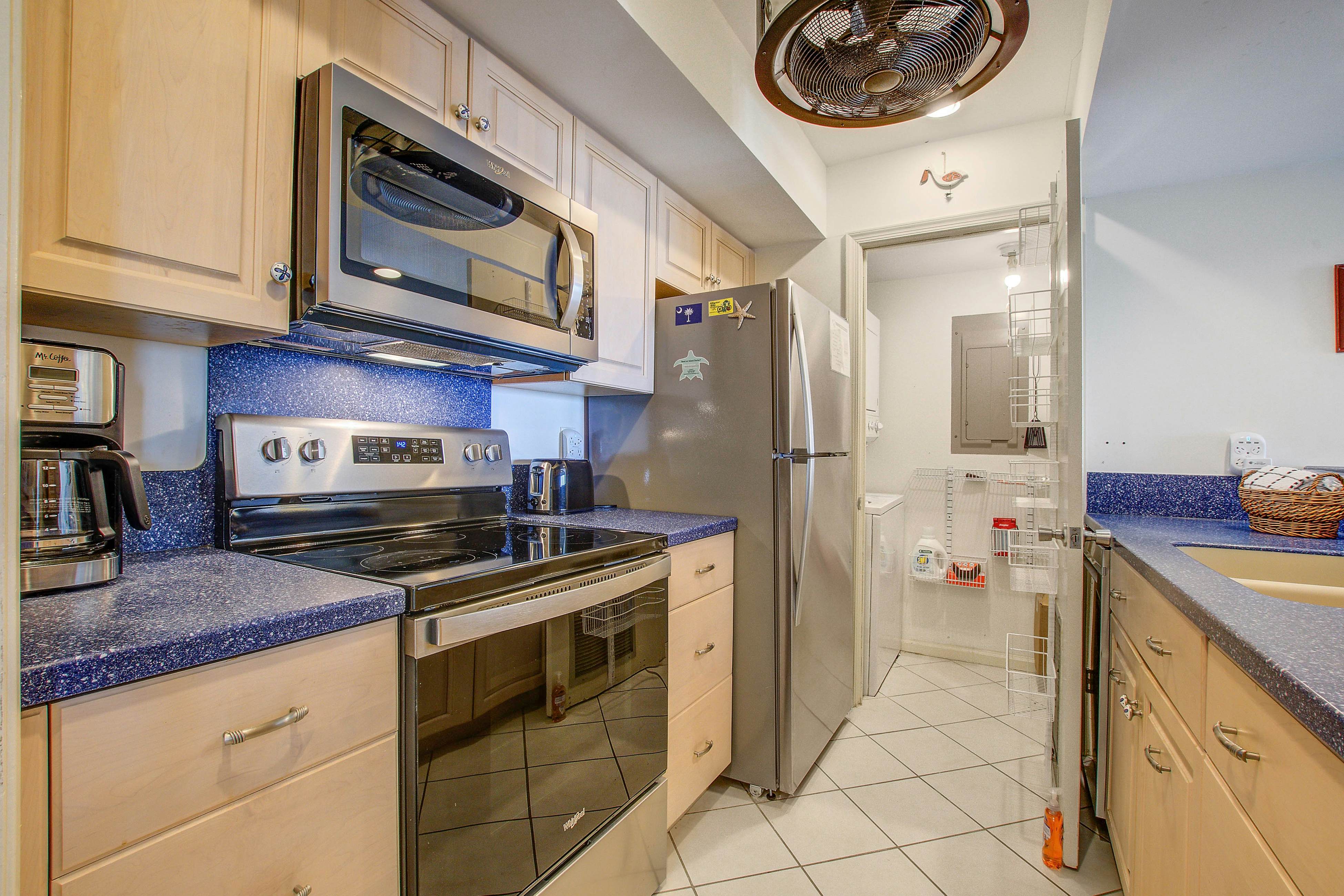 Beachfront villa with dolphin viewing deck, shared pools, tennis, golf & more