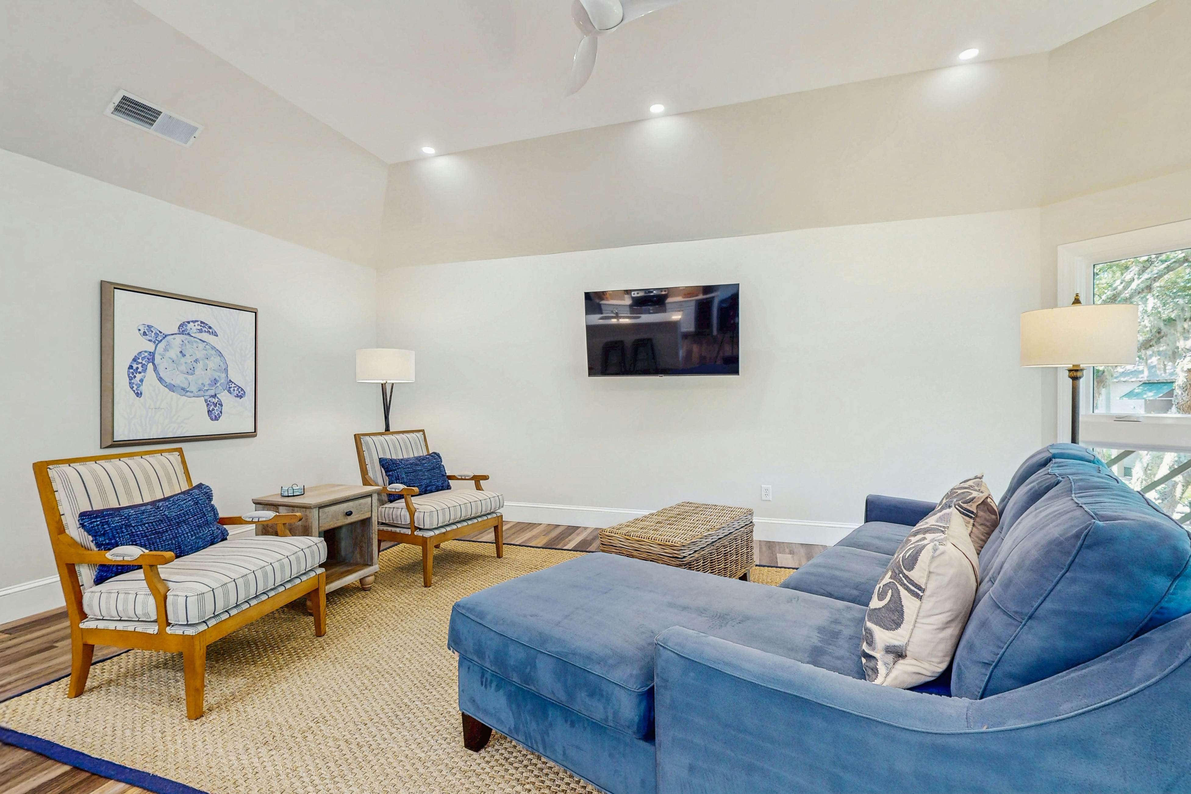 Cozy Kiawah Island villa centrally located near local attractions