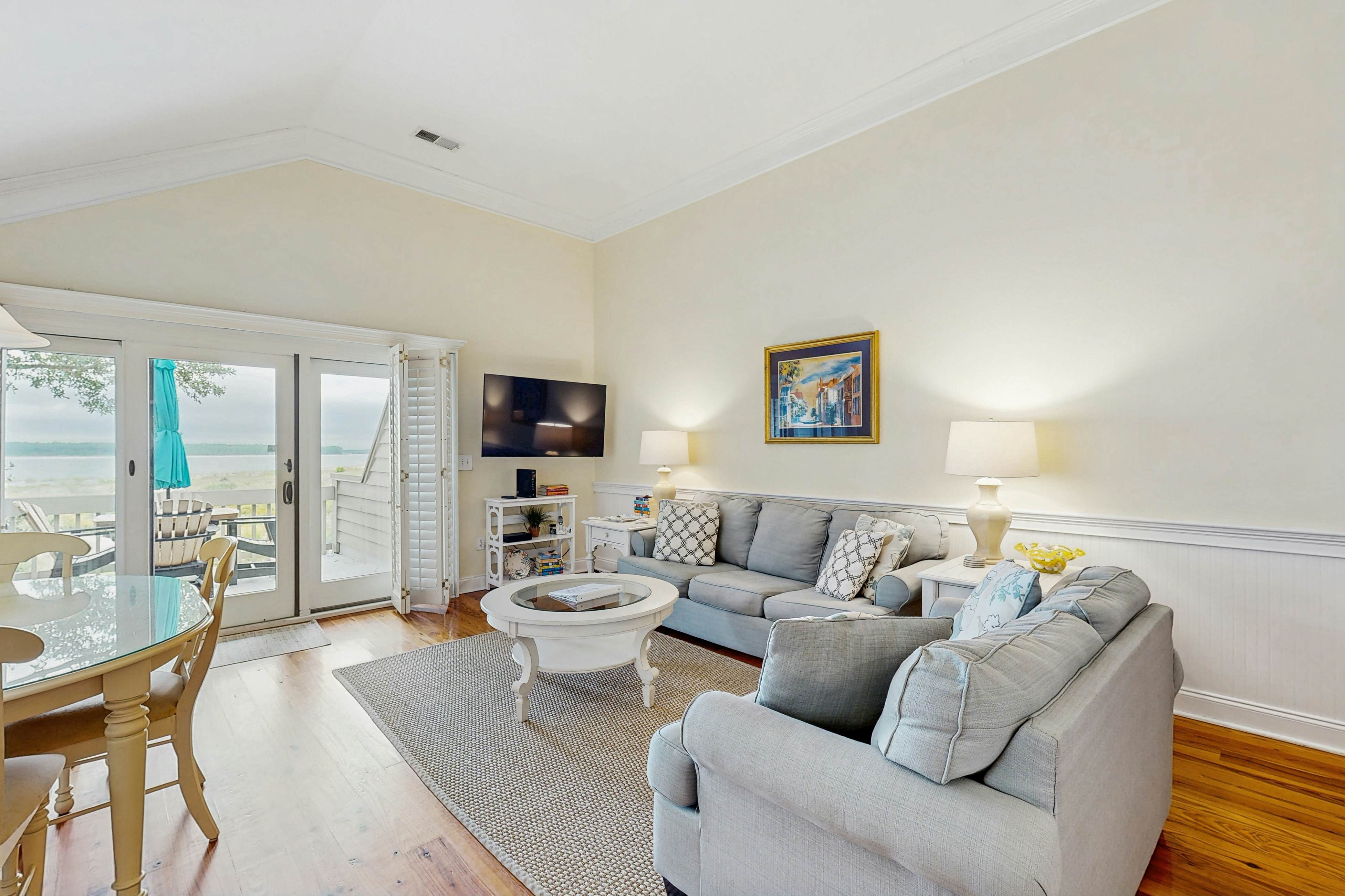 Condo with sunset views, with ocean/inlet views - walk to the Beach Club